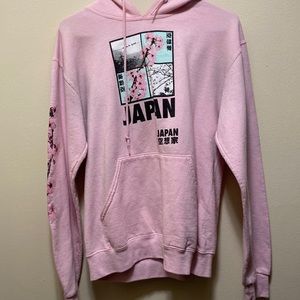 Pink Japan hoodie